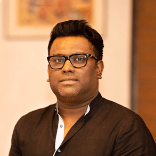 Portrait of Arnab Mitra, Convenor at HCAF